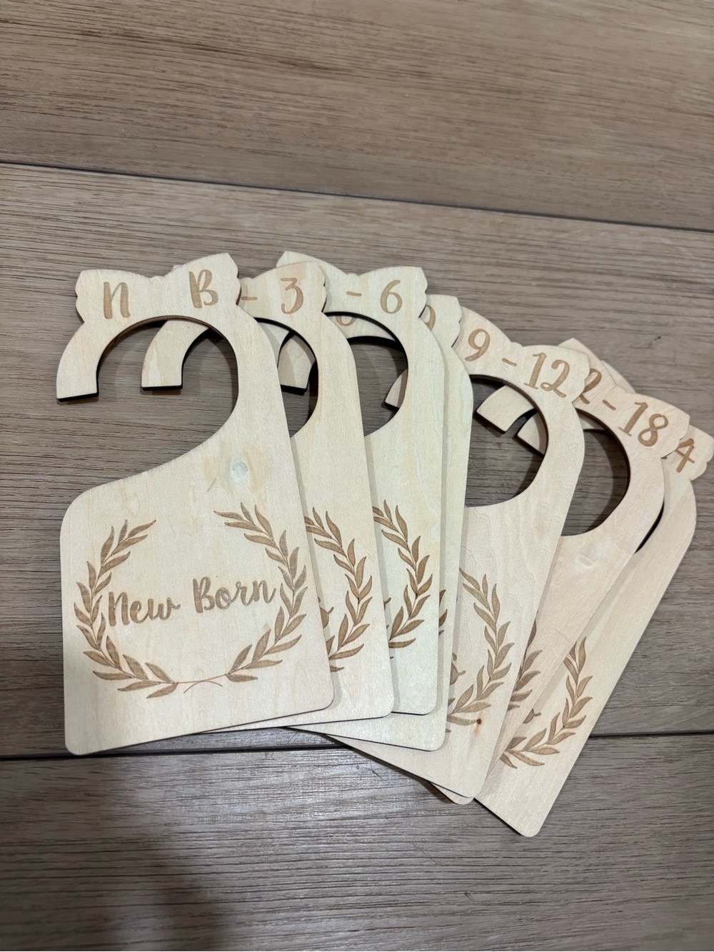 Wooden Baby Closet Dividers